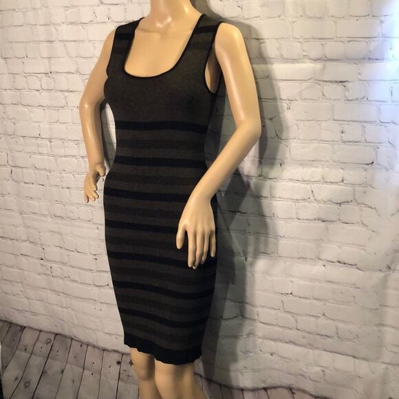 Max Studio Sleeveless Bodycon Striped Dres… - Picture 4 of 10